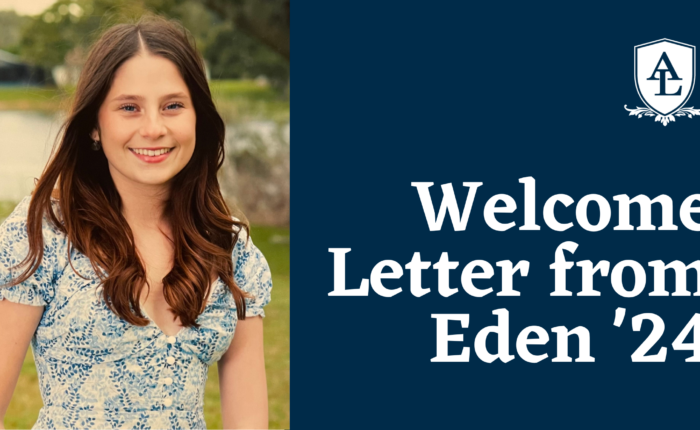 Welcome Letter from Eden '24