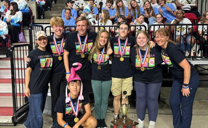 World Champion Odyssey of the Mind team