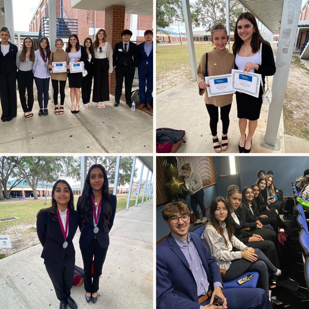 HOSA Regional Competition Collage